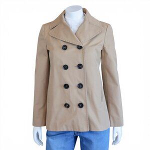 Gucci Double-Breasted Trench Jacket – Size 44 (Medium)